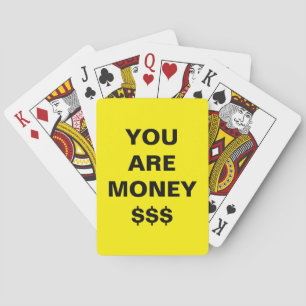 Jeu De Cartes Vous Êtes Inspirant En Argent