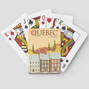 Jeu De Cartes Voyage au Québec moderne