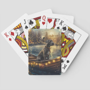 Jeu De Cartes Voyage de Noël du Grand Danois