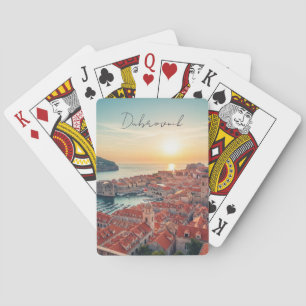 Jeu De Cartes Voyage en Croatie à Dubrovnik
