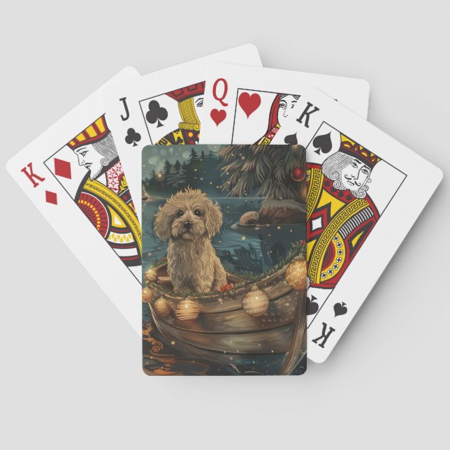 Jeu De Cartes Voyage festif de Noël Havanais (dos)