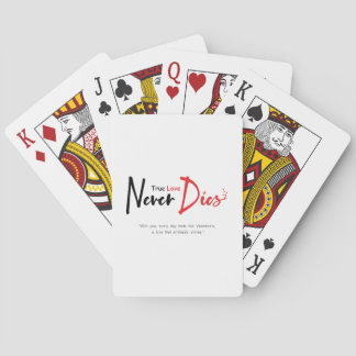 Jeu De Cartes Vraiment l'amour ne meurt jamais