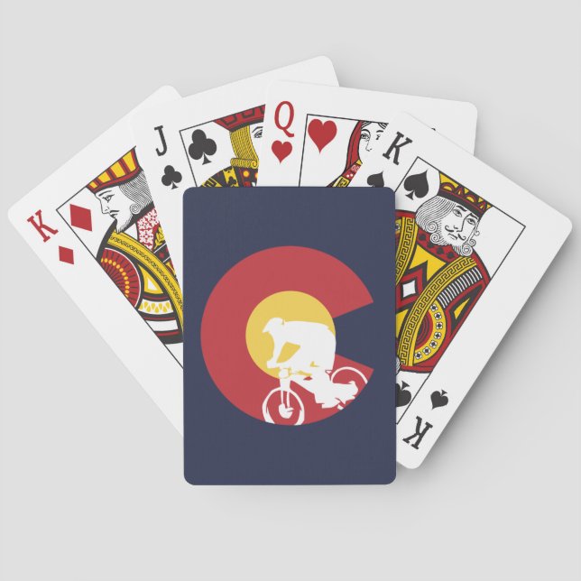 Jeu De Cartes VTT Colorado (dos)