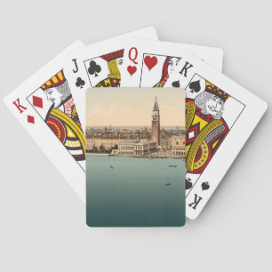 Jeu De Cartes Vue générale de Venise, Venise, Italie