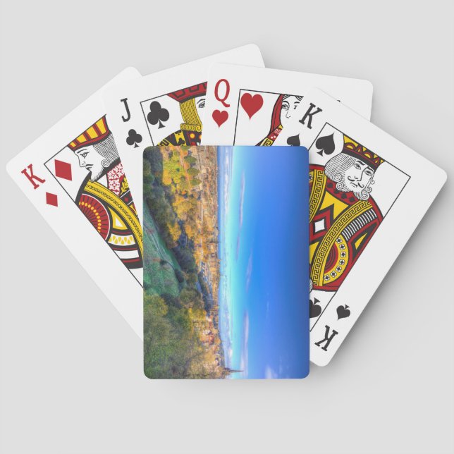 Jeu De Cartes Vue sur la ville d'Édimbourg (dos)