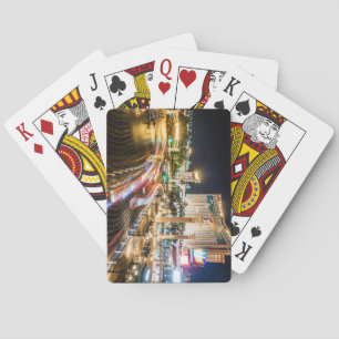 Jeu De Cartes Vue sur Las Vegas Nevada en soirée