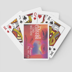 Jeu De Cartes W/ FRONTIÈRE BLANCHE, MAGICIEN de VERGERS de