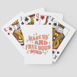 Jeu De Cartes Wake Up and Free your Mind