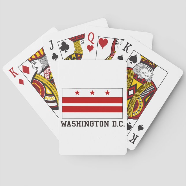 Jeu De Cartes Washington DC (dos)