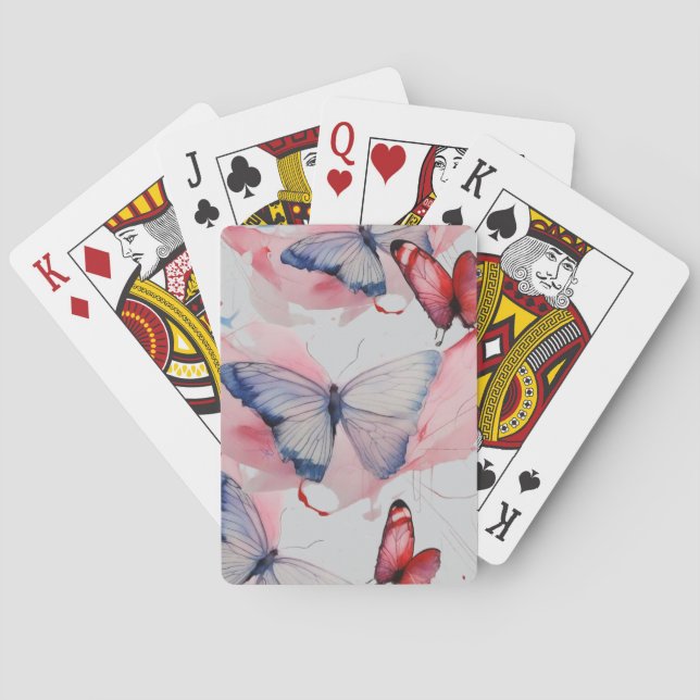 Jeu De Cartes Waterfly 4 (dos)