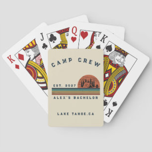 Jeu De Cartes Week-end de camping personnalisé pour enterrement