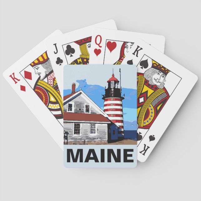 JEU DE CARTES WEST QUODDY HEAD (dos)