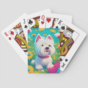 Jeu De Cartes Westie jouer aux cartes