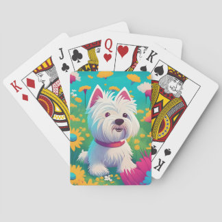 Jeu De Cartes Westie jouer aux cartes
