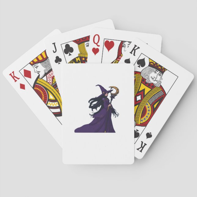 Jeu De Cartes Whimsigothique Lune sorcière (dos)