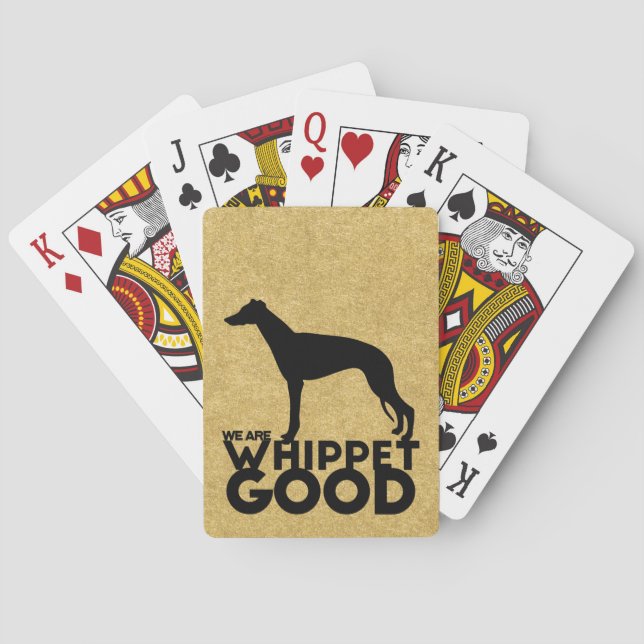 Jeu De Cartes Whippet dog Breed Playing Cards (dos)