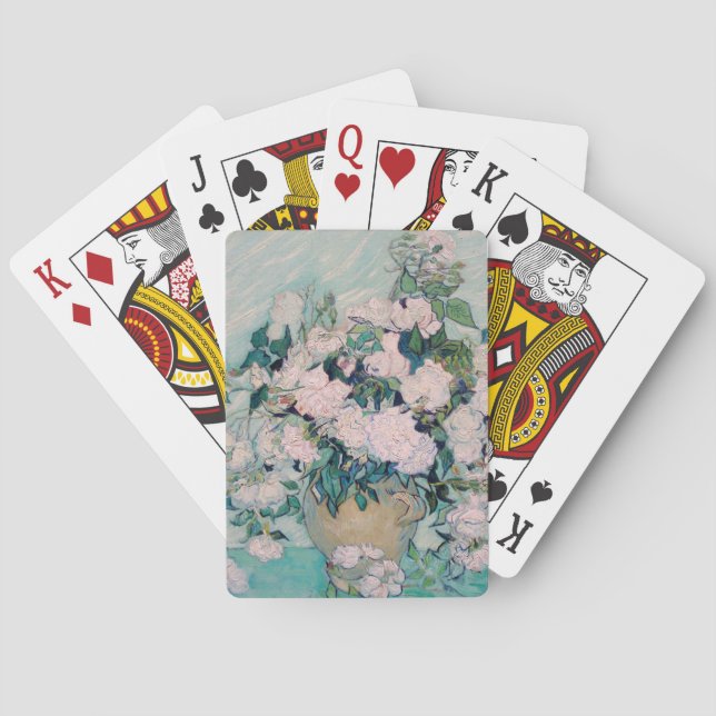 Jeu De Cartes White Roses-1890-Vincent van Gogh (dos)