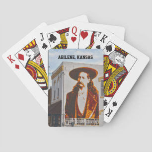 Jeu De Cartes Wild Bill Hickok Mural, Abilene, Kansas