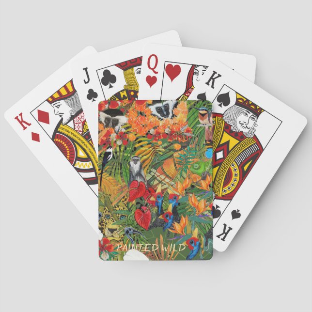 Jeu De Cartes Wild Creation Classic Playing Cartes (dos)
