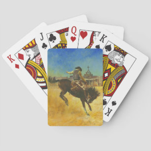 Jeu De Cartes Wild West Bucking Bronco Jouer des cartes