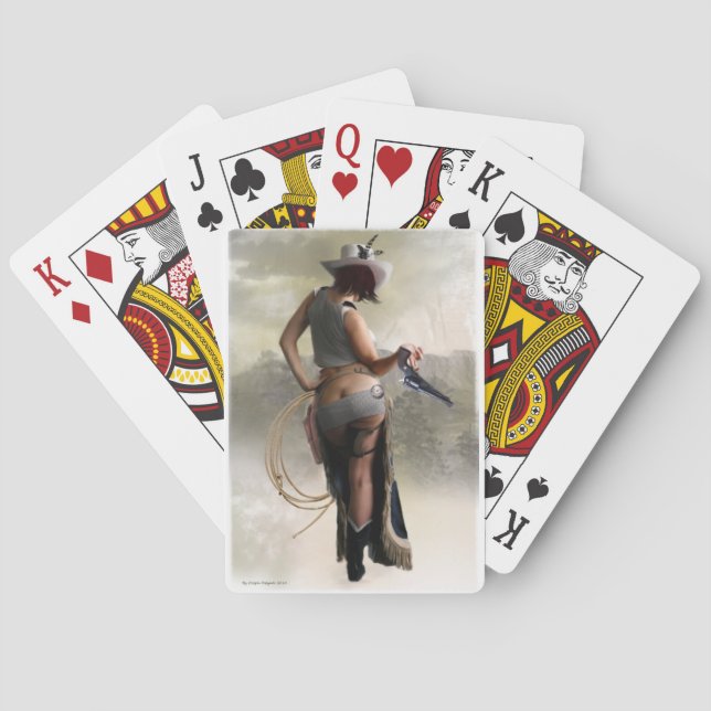 Jeu De Cartes Wild West Jouer des cartes (dos)