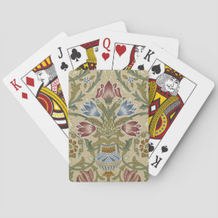 Jeu De Cartes William Morris Brocade Motif de fond d'écran flora