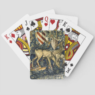 Jeu De Cartes William Morris Cerfs et Écussons dans un Royaume V
