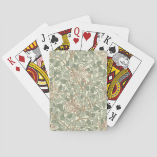 Jeu De Cartes William Morris Honeysuckle Fond d'écran