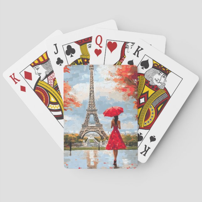 Jeu De Cartes Wind Romance Paris Chic Walk (dos)
