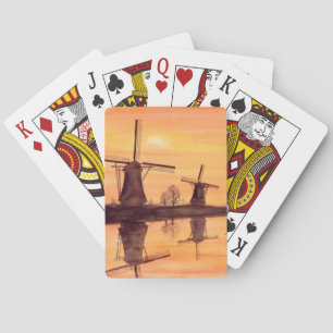 Jeu De Cartes Windmills Sunset