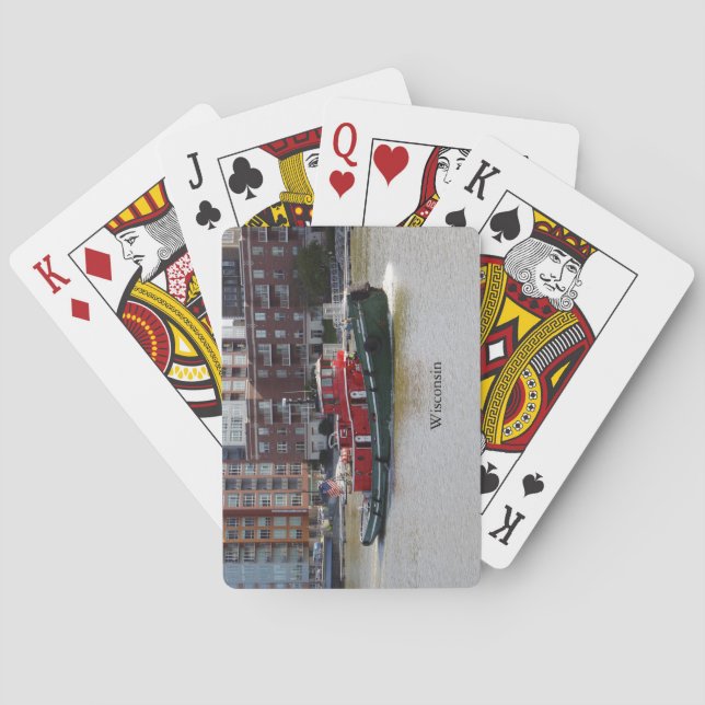 Jeu De Cartes Wisconsin jouer aux cartes (dos)