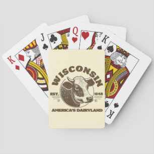 Jeu De Cartes Wisconsin vintage