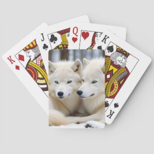 Jeu De Cartes Wolf Animal Nature Faune Affection Soin
