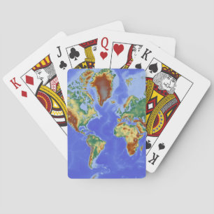 Jeu De Cartes World Geographic International Map