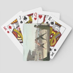 Jeu De Cartes Wrestling Match, Constantinople (w/c on paper)