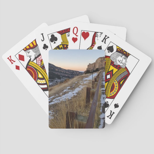 Jeu De Cartes Wyoming Canyon Jouer aux cartes (dos)