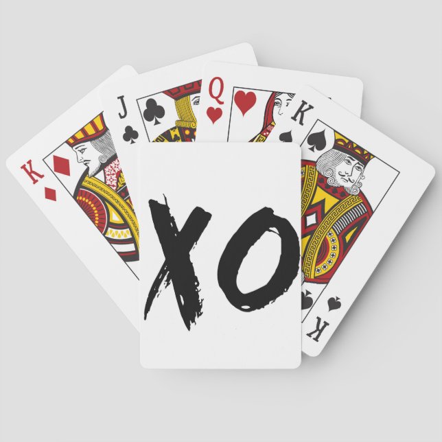 Jeu De Cartes XO Brush Minimal (dos)