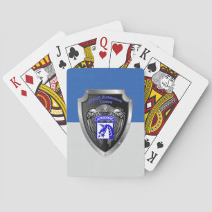 Jeu De Cartes XVIIIe Corps aéroporté