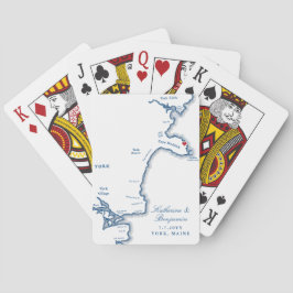 Jeu De Cartes York Maine Destination Wedding Favor