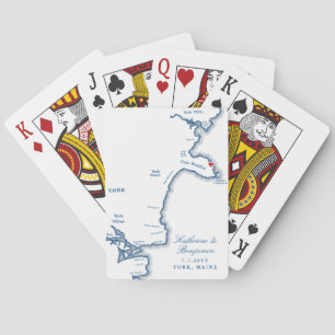 Jeu De Cartes York Maine Destination Wedding Favor