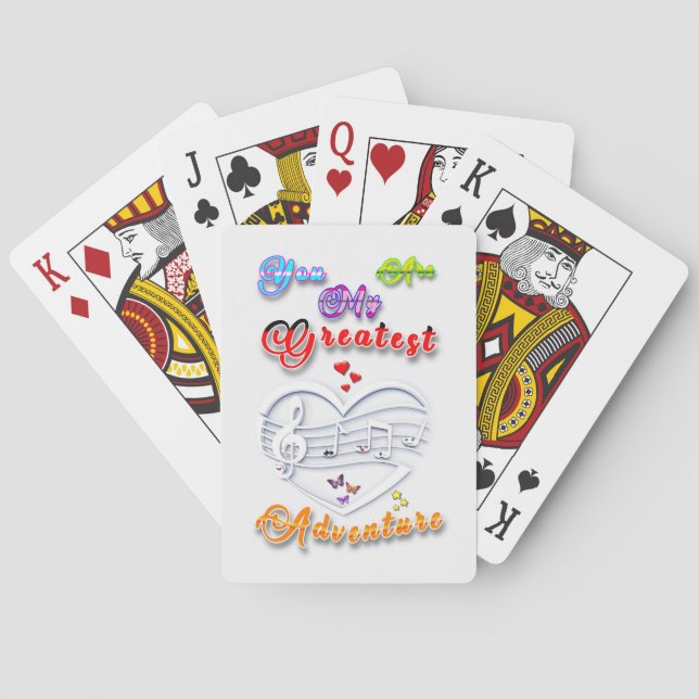 Jeu De Cartes You Are My Greatest Adventure (dos)