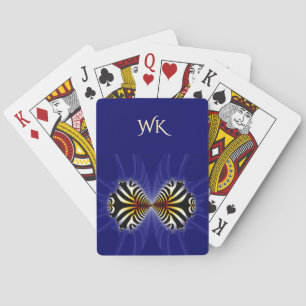 Jeu De Cartes Zebra Fish Kiss Monogrammé