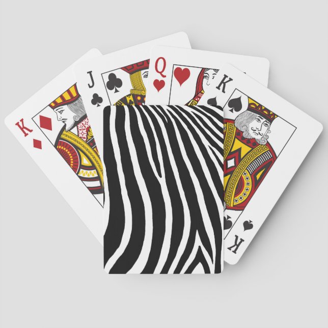 Jeu De Cartes Zebra Stripes (dos)