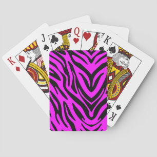 Jeu De Cartes Zèbre rose