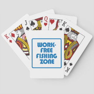 Jeu De Cartes Zone de pêche sans travail