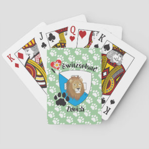 Jeu De Cartes Zürich Schweiz Suisse Svizzera Spielkarten