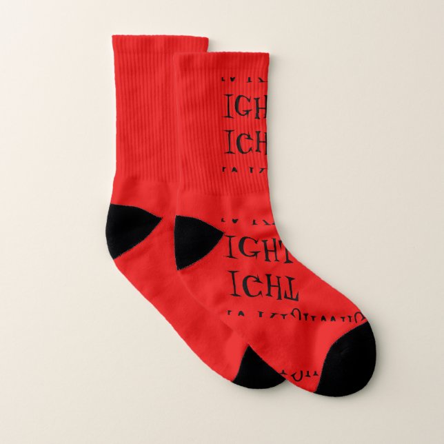 Jeu de chaussettes de pieds gauche et droit par wh (Paire)