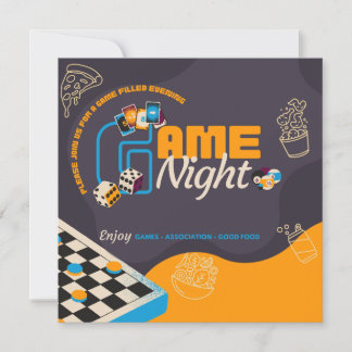 Jeu de conseil Invitation de la fête à thème