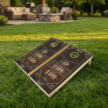 Jeu de cornhole avec règles de boisson SaturdayLeg