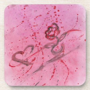 Jeu de dessous de verre Romance